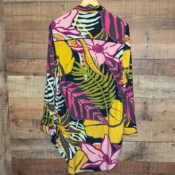 Anthropologie Maaji Summer Harmony Sleep Tunic size Medium - Picture 4 of 12